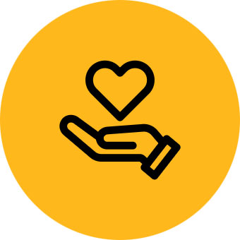Caring icon